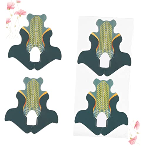 HAPINARY 100pcs Nail Art Trays Kristall Verlängerung Aufkleber Angepasst Maniküre Werkzeuge Für Salon von HAPINARY