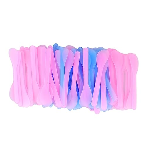 HAPINARY 100st Kosmetikspatel Spachtel Gesichtsmaske Löffel Maske Mischlöffel Weiß von HAPINARY