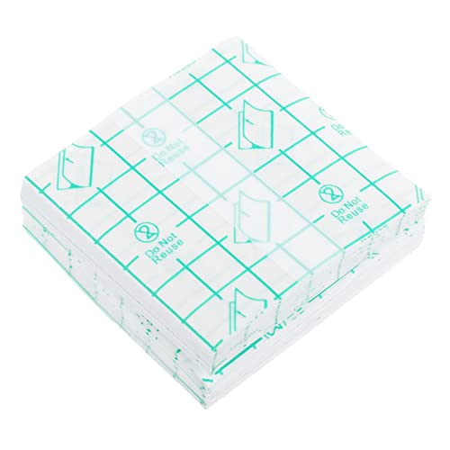 HAPINARY 100stücke Einweg Hand Make-up Paletten Pu Film Papier Make-up Mischen Tablett Für Flüssige Grundierung Nagelfarbentablett Kosmetikzubehör von HAPINARY