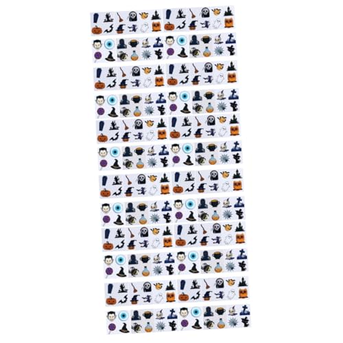 HAPINARY 108blätter Halloween Tattoos Sticker Für Junge Mädchen Temporäre Körper Tattoos Verschiedenen Designs Sicher Und Waschbar Für Halloween-partys Und Kostüme von HAPINARY