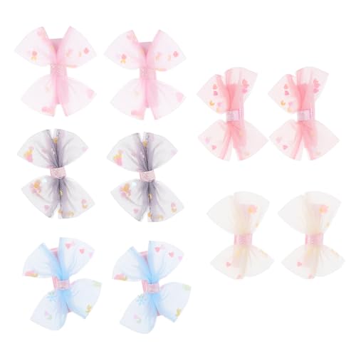 HAPINARY 10stücke Mädchen Haarclips Haarschleifenclips Haar Bögen Clips Haarspangen Mit Schleife Kopfschmuck Für Mädchen Haarschleifenclip Für von HAPINARY