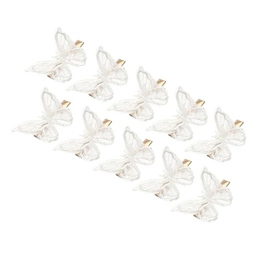 HAPINARY 10 Stück Spitzen Haarspangen Für Damen Und Mädchen Haarschmuck 7 X 2 Cm Größe von HAPINARY