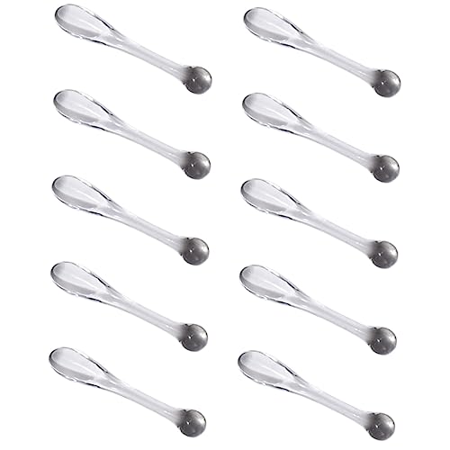 HAPINARY 10stücke Kosmetikcreme-portionierer Aus Abs-material Gesichtscremespatel Lotion-scooper Maskenspatel Up-spatel Make-up-spatel Kosmetikspatel Gesichtscreme-löffel Für Augencreme Und von HAPINARY