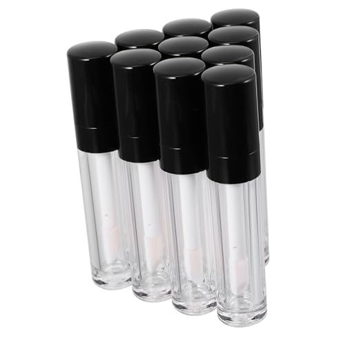 HAPINARY 10stücke Nachfüllbare Lip Gloss Röhre Lip Öl Probe Flasche Balm Flaschen Mit Pinsel Innen Für Schnelles Auftragen Und Kompaktes Mitnehmen von HAPINARY