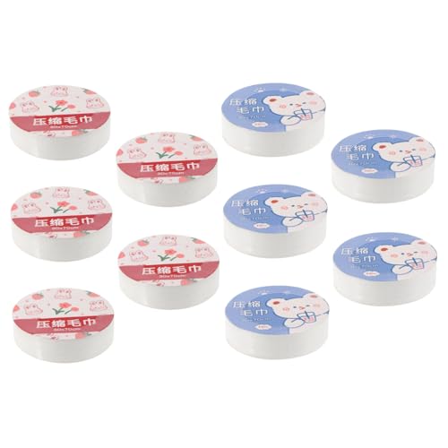 HAPINARY 10stücke Pack Einweg Komprimiert Handtücher Multifunktional Reisetaschen Waschbare Handtuchtabletten Für Outdoor Reisen Und Spa von HAPINARY