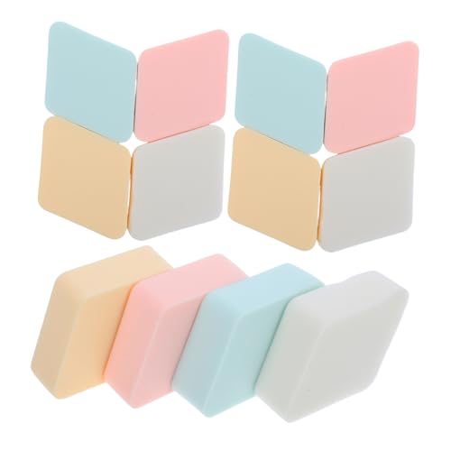 HAPINARY 12-teiliges Quadratisches Make-up Trocken Und Nass Doppelt Verwendbar Schönheitswerkzeug Für Mädchen Nicht Im Design Bequem Für Grundierung Creme Concealer HAPINARY 12-teiliges Quadratisches Make-up Trocken Und Nass Doppelt Verwendbar Schönheitswerkzeug Für Mädchen Nicht Im Design Bequem Für Grundierung Creme Concealer von HAPINARY