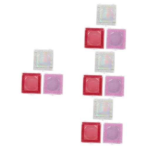 HAPINARY 4 Sets Wimpernetuis Wimpern-organizer Aufbewahrungsbox Bunte Wimpernverpackung Wimpern-kunststoffbox Zarte Wimpernboxen Für Den Salon 3 Stück * 4 von HAPINARY