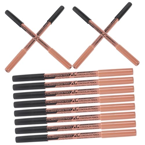 HAPINARY 12stücke Augenbrauenstifte Zweischneidig Make-up Bleistifte Concealer Bleistift Damen Make-up-tools von HAPINARY