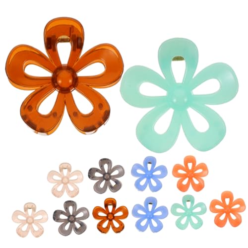 HAPINARY Elegantes Blumenclip-set 12-teilig Für Damen Als Haar-accessoire Für Das Tägliche Styling von HAPINARY
