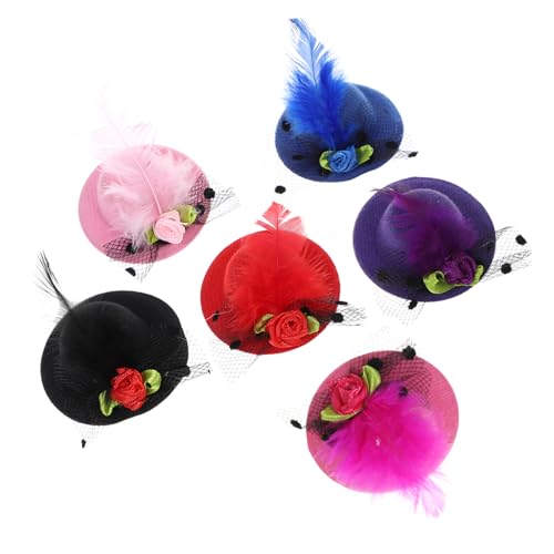 HAPINARY Haarschmuck für Kinder 5 5 Cm Hut-haarnadel Schicke -haarspangen 12er-pack Kinder-haarnadel Zufällige Muster von HAPINARY