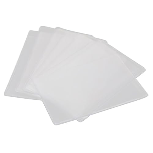 HAPINARY 12 Stück Teiliges Transparentes PVC Kartenetui mit Matter Oberfläche Schützender Halter für Buskarten Mitgliedsausweise und Bankkarten Leicht Praktisch und Übersichtlich für von HAPINARY
