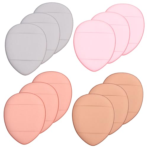 HAPINARY 12stücke Kleine Make-up Für Foundation Puderquasten Make-up-tools Für Frauen Und Mädchen Kosmetik-puderquaste Einfach Zu Verwenden Reinigen von HAPINARY