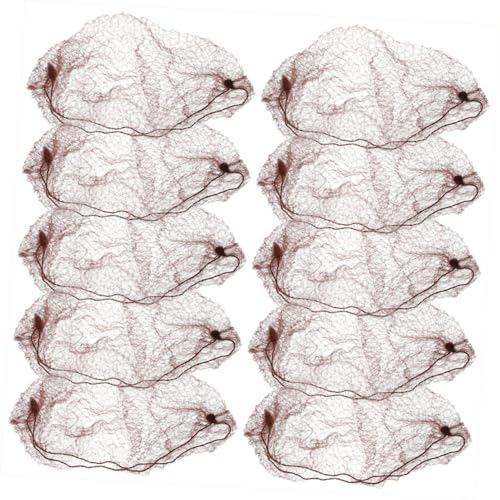 HAPINARY 120stücke Haarnetz Für Dutt Elastisches Unsichtbares Haarnetz Für Frauen Und Mädchen Für Tänzerinnen Und Berufstätige von HAPINARY