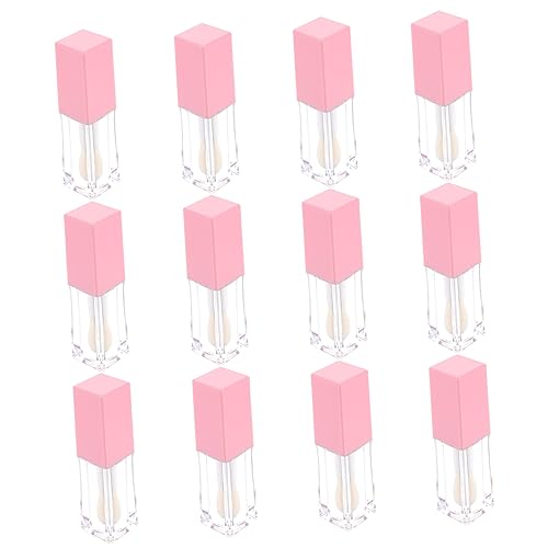 HAPINARY 12stücke Leerer Lipglossbehälter Kleine Lippenbalsam-tuben Aus Kunststoff Nachfüllbare Diy-lipglosstuben Für Frauen Kompakt Und Praktisch von HAPINARY