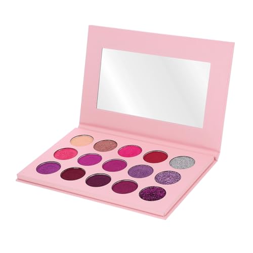 HAPINARY Lidschatten Palette 15 Farben Kompakt Make up Für Frauen Hochpigmentiert Glitzernd Und Mattschimmernd Für Augenblicke Und Partys Für Jeden Teint Geeignet von HAPINARY