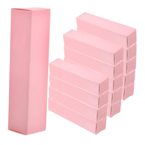 HAPINARY 15stücke Leere Lippenstiftboxen Minimalistische Verpackung Für Lippenbalsam Und Lipgloss Robuste Papierschachteln Rosa Für Diy Kosmetikprodukte von HAPINARY