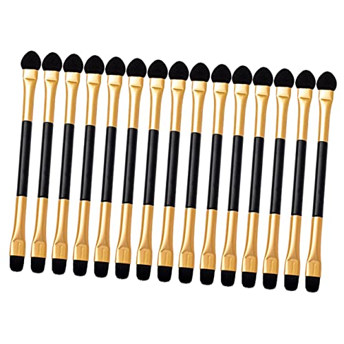 HAPINARY 15stücke Doppelseitige Lidschattenpinsel Für Make-up Auge Für Lidschatten Lidschattenpinsel Lidschattenstift Lidschattenstifte Komfortabler Griff Leicht Zu Greifen Bequem Anwendung von HAPINARY
