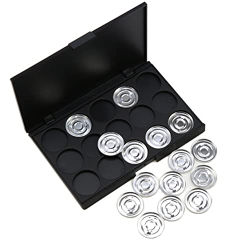HAPINARY 15löcher Leeres Kosmetik-organizer Für Lidschatten Und Puder Runde Palette Durchmesser Für Makeup Und von HAPINARY