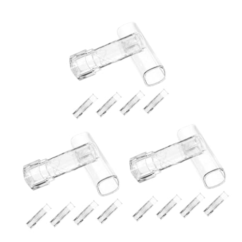 HAPINARY 15stücke Transparente Lippenbalsam-röhrchen Leere Lippenpflege-behälter Für Praktische Und Tragbare Lippenstift-container Für Frauen Für Reisen Und Unterwegs von HAPINARY