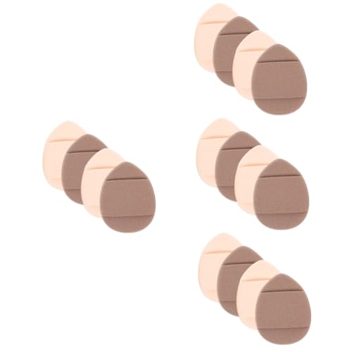 HAPINARY 16 Stk Fingerspitzen-puff Puderquaste Fingerpuderpads Make-up-dreieckquaste Konzession Make-up-kissen-puff Fingerquasten Für Make-up Loser Puderschwamm Mini Hydrophiler Nicht-latex von HAPINARY