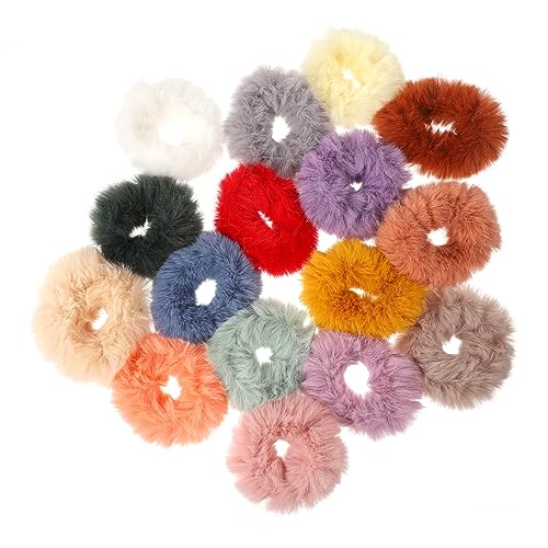 HAPINARY 16stücke Haar Ringe Haargummis Für Mädchen Frauen Elastische Haarseile Zum Binden Von Pferdeschwänzen Party-haargummis Für Geburtstage Und Kostümpartys von HAPINARY