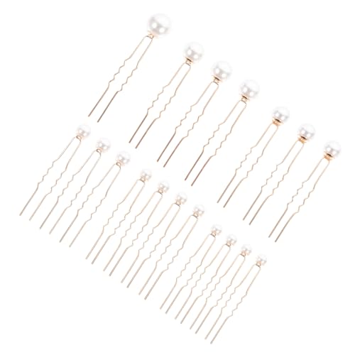 HAPINARY 18stücke Perlen Haarnadel Hochzeit Braut Haargabel Stick Für Frauen Mädchen Design Haar Schmuck Für Damen von HAPINARY
