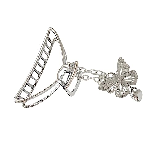 HAPINARY 1Stk Ausschnitt Haarspange Haarschmuck Haarspangen Haarklammer Haarschmuck für Frauen halbes Brötchen Haarnadel Tiara Frau Haarspange Frau Kette Haarspange Geometrie Kopfbedeckung von HAPINARY