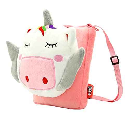 HAPINARY 1Stk Umhängetasche Unicorn Gifts for Girls Plüsch Umhängetasche Geburtstagsgeschenke für Mädchen süße Umhängetaschen Umhängetasche für Kinder Tasche für Mädchen Münzbeutel von HAPINARY