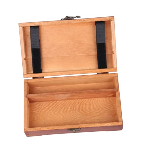 HAPINARY Schreibwarenbox Aus Massivholz Aufbewahrungsboxen Aus Kiefernholz Organizer Für Jungen Und Mädchen Bleistift-Organizer Aus Holz von HAPINARY