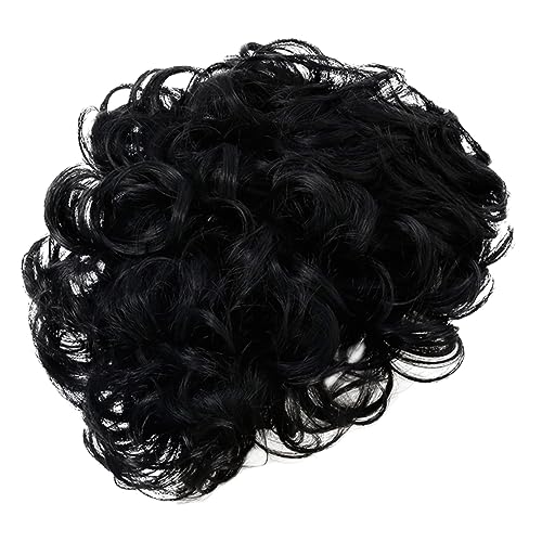 HAPINARY 1Stk Perücke Mann Haarteil synthetisches Haarteil Männer Cosplay Kopfbedeckungen curly wig synthetic wig Cosplay-Kopfbedeckung Männer Haarteil Locken Hochtemperaturdraht von HAPINARY