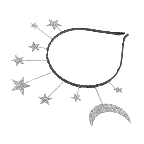 HAPINARY 1Stk Star Love Stirnband fasching haarreif faschingshaareif Haarschmuck für die Hochzeit haarreifen star Kinderkleidung Glitzerkleid für Damen Party-Haarband-Dekor Frauen Haarband von HAPINARY