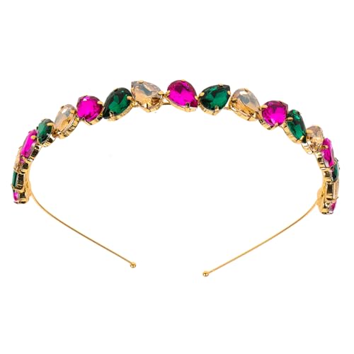 HAPINARY Stilvolles Strass-stirnband Für Mädchen Modischer Haarreif Elegantes Stirnband Stirnband Für Damen Kopfbedeckung Für Den Täglichen Gebrauch von HAPINARY