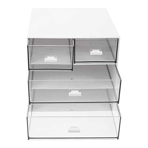 HAPINARY 1pc Büro Schreibwaren Finishing Rack Multi-schicht Lagerung Box Für Kosmetik Make-up Fall Kunststoff Boxen von HAPINARY