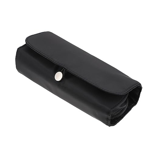 HAPINARY Make-up Pinsel Tasche Kosmetikpinseltasche Kosmetiktasche Schminkpinseltasche Behälter Einfarbig Damen Tragbar Aufbewahrung Make-up-Pinsel Kosmetika von HAPINARY