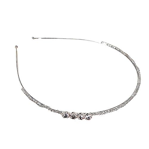 HAPINARY 1stk Strass-stirnband Haarbänder Haarschmuck Haare Tragen Diamant-haarreifen Diamantbesetzter Kopfschmuck Frauen Kopfschmuck Strass-haarband Legierung Braut Voller Diamanten von HAPINARY