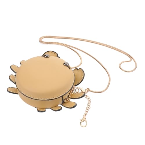 HAPINARY 1stück Cartoon Lovely Little Purse Praktische Pu Geldbörse Für Damen Kleine Handtasche Aufbewahrung Von Münzen Und Schlüsseln Für Schule Und Gelb von HAPINARY