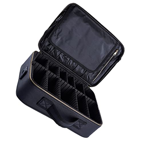 HAPINARY 1stück Tragbare Kosmetiktasche Für Praktischer Make-up Organizer Für Mit Abnehmbaren Fächern Langlebigem Reißverschluss Und Modischem Design HAPINARY 1stück Tragbare Kosmetiktasche Für Praktischer Make-up Organizer Für Mit Abnehmbaren Fächern Langlebigem Reißverschluss Und Modischem Design von HAPINARY