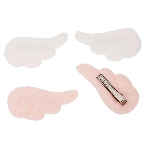 HAPINARY Flügel Haarspangen Aus Plüsch Dekorative Damen-haarnadeln Party-kopfschmuck Für Mädchen Engelsflügel-kopfschmuck Stilvoller Haaraccessoires von HAPINARY