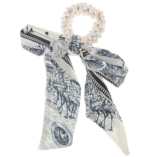 HAPINARY 2-er-set Haargummis Elastische Haarbänder Pferdeschwanzschals Aus Stoffmaterial Für Damen Praktisch Und Robust von HAPINARY