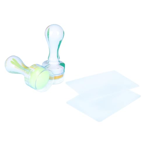 HAPINARY 2sätze Nagelstempelset Für Nail Art Diy Maniküre Stempel Aus Silikon Nagel Beauty Werkzeug Für Zuhause Und Studio von HAPINARY