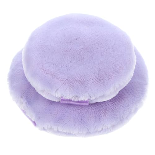 HAPINARY 2 Stück Runde Puderquasten für Lose Puder Kleine Make Up Quasten Tragbare Fingerquaste für Damen für Hause und Unterwegs HAPINARY 2 Stück Runde Puderquasten für Lose Puder Kleine Make Up Quasten Tragbare Fingerquaste für Damen für Hause und Unterwegs von HAPINARY
