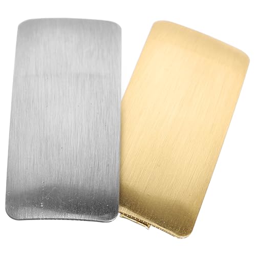 HAPINARY 2stücke Metall Haarspangen Rechteckig Für Damen Dekorative Haarspangen Entenschnabel Haarschmuck Für Dickes Haar Geeignet Für Partys Und Alltag von HAPINARY