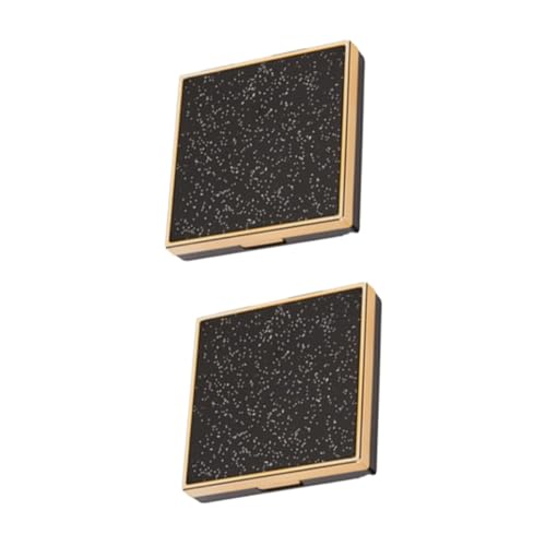 HAPINARY 2 Stück Leere Lidschatten-schale-palette Für Frauen 5-fach-aufbewahrung Lidschatten-paletten Lidschatten-unterverpackungsboxen von HAPINARY