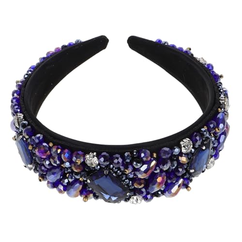 HAPINARY 2 Pcs Mode Breite Bejeweled Stirnband Strass Stirnband Haar Zubehör Für Damen von HAPINARY