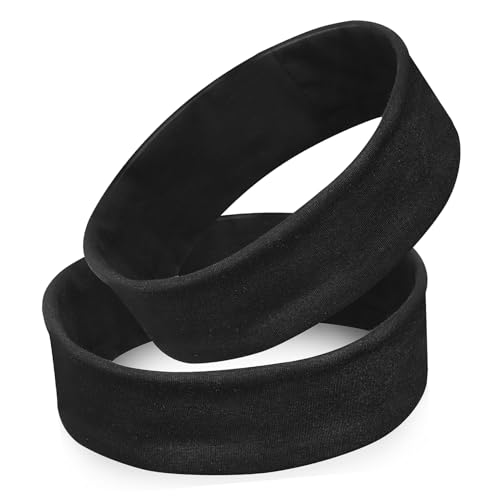 HAPINARY 2stücke Unisex Schweißband Für Fitness Und Sport Atmungsaktives Kopfband Zur Schweißabsorption Für Yoga Laufen Und Gymnastik von HAPINARY