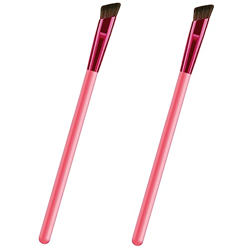HAPINARY 2stücke Augenbrauenpinsel Abgewinkelt Für Make-up Eyeliner Anwendung Kosmetik Werkzeug Frauen Schönheit Pinselset Augenbrauen-formen-tool von HAPINARY