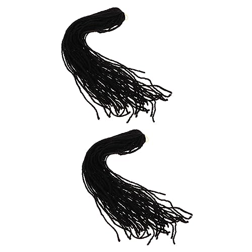 HAPINARY 2 Stücke Braid Stirnband Perücken Männer Frauen Haar Extensions Natürlich Aussehende Dreadlock von HAPINARY