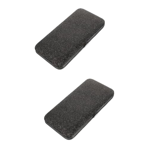 HAPINARY 2 Stück Eyelash Tweezers Storage Case für Wimpernverlängerung Eleganter Organizer mit Hochwertigem Stabil und Stoßfest Perfekter Schutz für Ihre Wimpernzangen für Kosmetiktaschen von HAPINARY