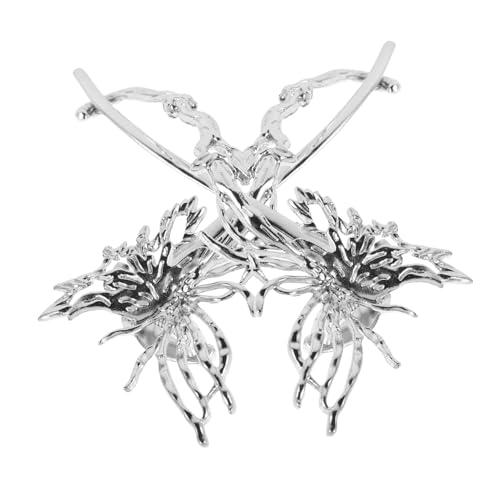 HAPINARY 2 Stück Große Schmetterling Haarklammer aus Legierung Sicherer Griff Flüssiges Biochemisches Design Vielseitiger Haarschmuck für Frauen Geeignet für Alltag und Party Stilvolles von HAPINARY
