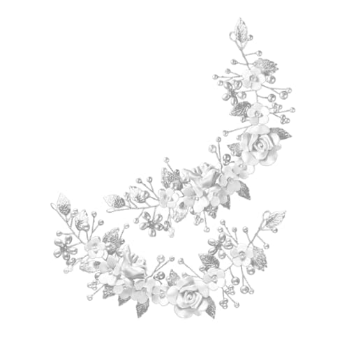 HAPINARY 2er Satz Vintage Haarschmuck Blumenrebe Braut Hochzeit Kopf Dekoration Für Damen Abschlussball von HAPINARY